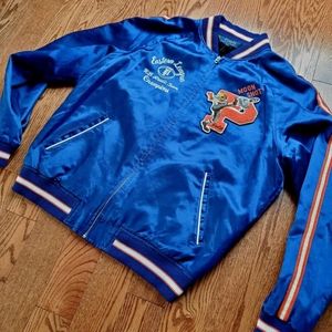 Ralph Lauren Polo Blue Satin Jacket